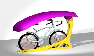 קונספט לתיכנון מעמד אופניים